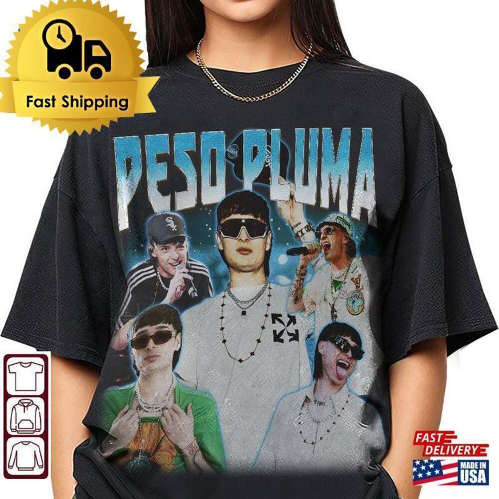 Peso Pluma 90S  Shirt Bootleg Tee Unisex Classic